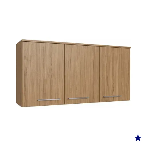 Armário Aéreo Cozinha 3 Portas 2 Prateleiras Naturalle Co8300 - Decibal…