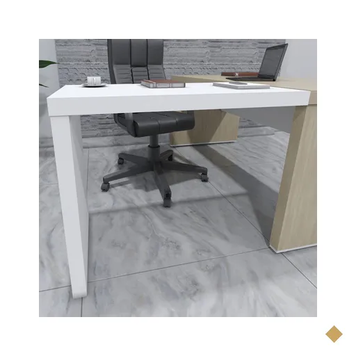 Mesa De Apoio Branco 006196 - Artany Móveis