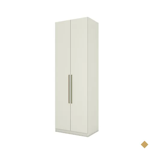 Guarda-Roupa / Roupeiro Solteiro Modulado Predileto 2 Portas Henn MCI08-133 -…