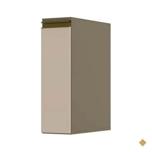 Balcão de Cozinha évelin 1 Porta Henn CI60-35 - Bege