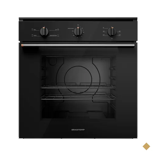 Forno Elétrico de Embutir 84 Litros Preto Brastemp - BOB84AE