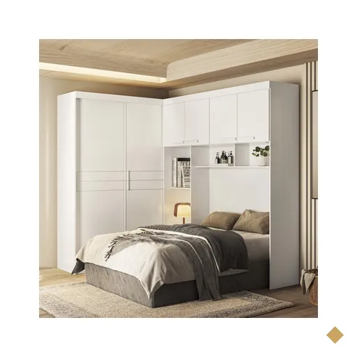 Quarto Modulado Moval Florenca Flex - Branco