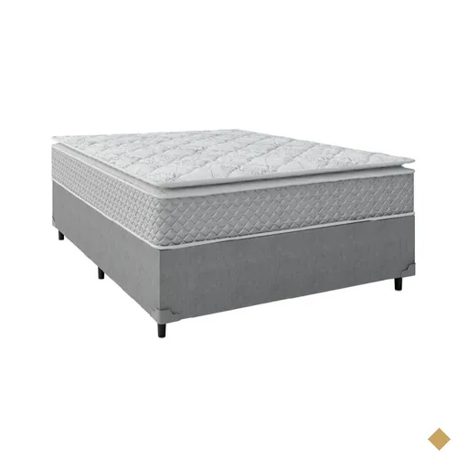 Cama Box Casal Colchão Molas Ensacadas Pillow Top Perfect 138x188x71cm…