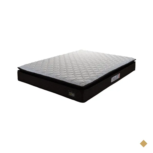 Colchão Casal Espuma D45 Pillow Top Strong 138x188x24cm Marrom/Branco Hellen -…