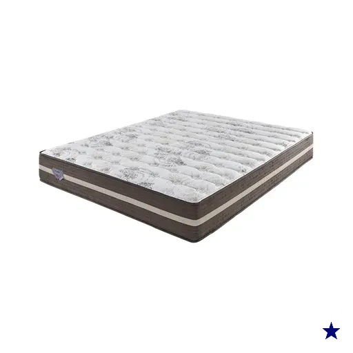 Colchao High Quality King 1,93X2,03X0,31 K65MAMS0723 Ecoflex Marrom
