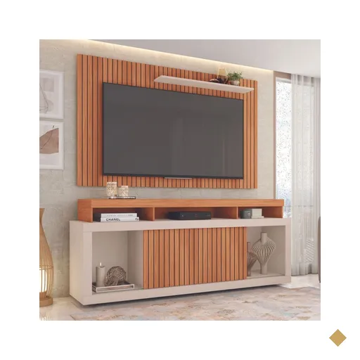 Rack Caemmun New Oscar Com Painel 1,8 Metros
