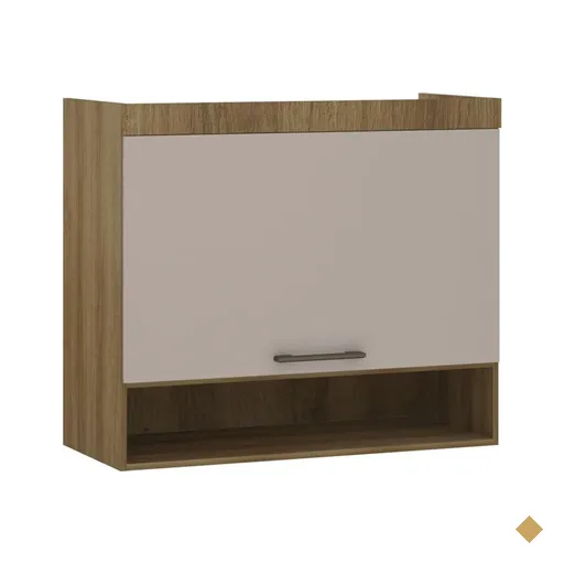 Modulo Guarda Roupa Paris 1Porta Basculante Eucamoveis