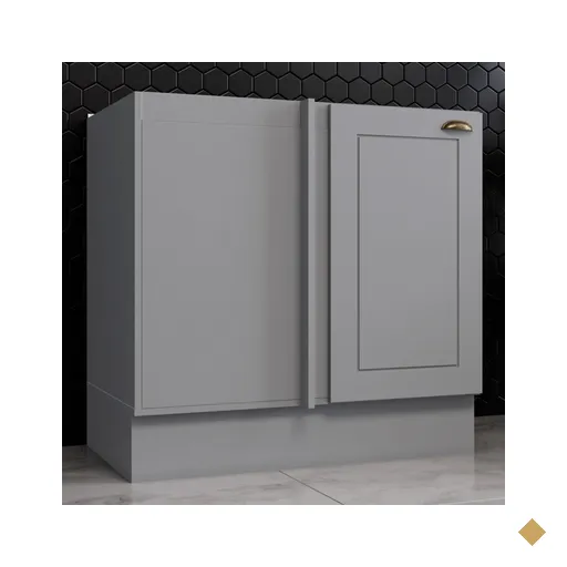 Armário de Cozinha para Canto Americana 1 Porta 100% Mdf
