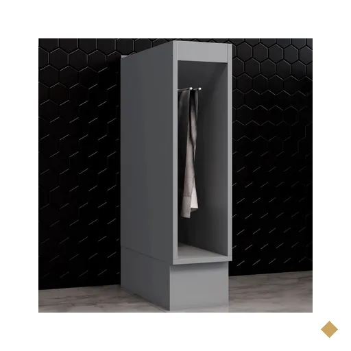 Acessórios para Cozinha Nicho Toalheiro Americana 100% MDF Branco HP C362 -…