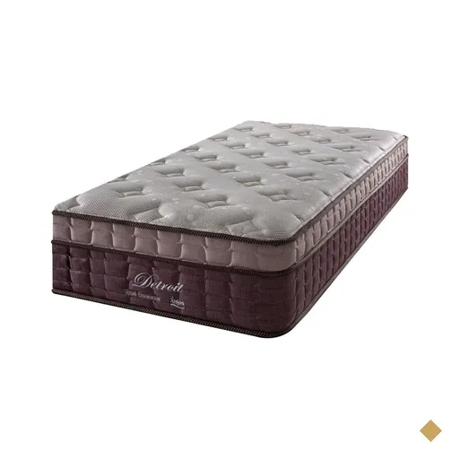 Colchão Solteiro Twin Molas Ensacadas Detroit Visco Gel Pillow In 96x203x31cm