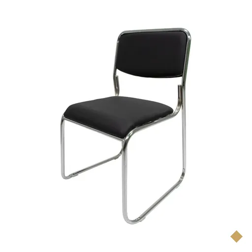 Cadeira Preta Dakkar Para Mesa de Jantar
