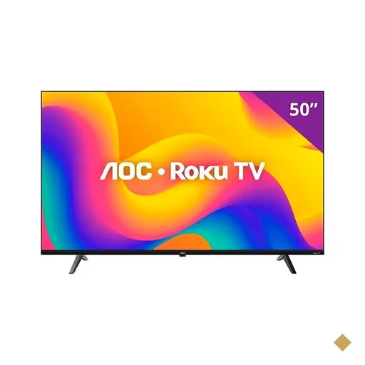 Smart TV AOC 50'', DLED, 4K, Roku TV