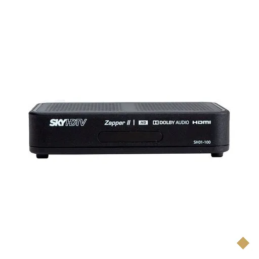 Kit Antena 60 cm + Receptor Sky Pré Pago Conforto HD - SH01