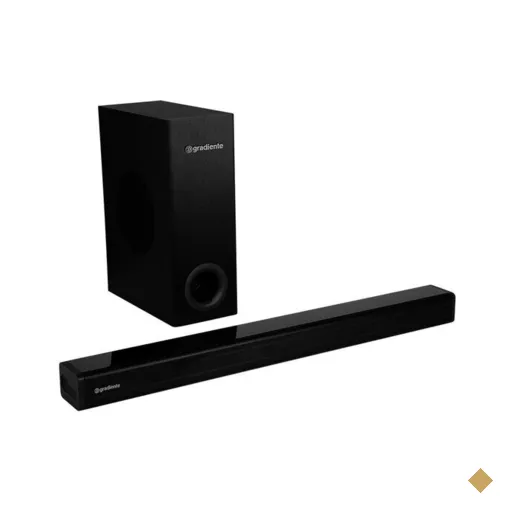 Soundbar Gradiente Home Cinema Emotion, 330W RMS, Subwoofer 6,5'' - GSB6M