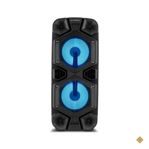 Caixa Amplificada Mondial Connect Mega Sound II, Bluetooth, 1500W - CM-1500