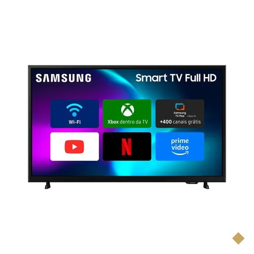 Smart TV 43'' Samsung F6000F 2025, FHD, Tizen, Som em Movimento