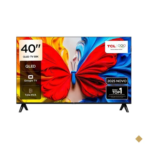 Smart TV TCL 40'', FHD, QLED, Google TV - 40S5K