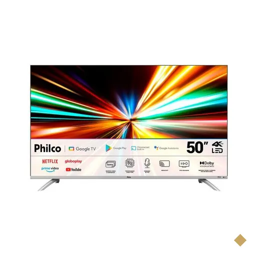 Smart TV Philco 50'' 4K LED Google TV
