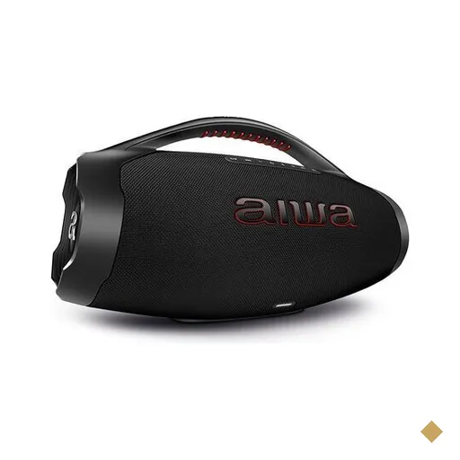 Caixa de Som Boombox Plus AIWA BBS-01B 200W BT 30H IP66 USB