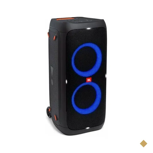 Caixa Acústica Amplificada JBL PartyBox 310, 240 WRMS, Bluetooth 5.1, Preto
