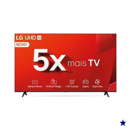 Smart TV LG 55'', webOS, 4K UHD