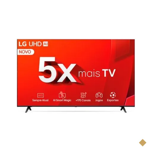 Smart TV LG 65'' 4K UHD, Controle Smart Magic, webOS