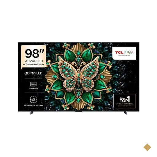 Smart TV TCL 98'', Google TV, Mini LED, 4K - 98C6K