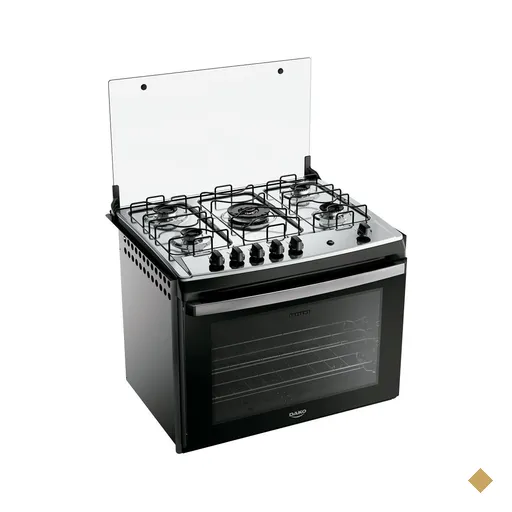 Fogão 5 Bocas Embutir Dako Supreme Mesa de Inox Bivolt - Bivolt