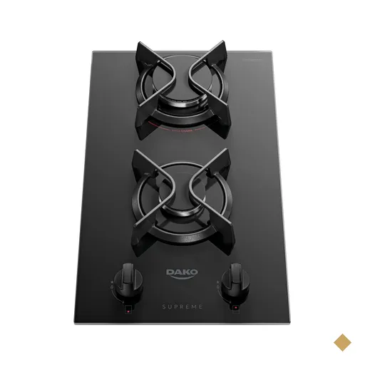 Cooktop 2 Bocas com Mesa de Vidro Dako Supreme Bivolt