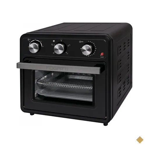Forno Air Fryer 22L Fogatti - Multifunções Preto