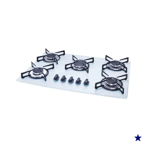 Cooktop Lines 5 Bocas Safanelli - Branco