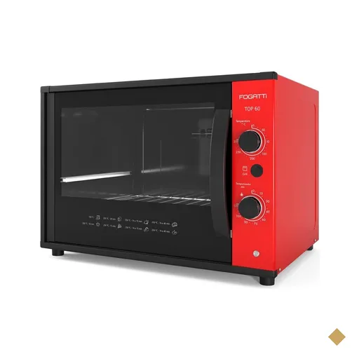 Forno Fogatti El&eacute;trico Bancada Top 60 Litros