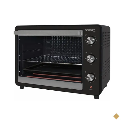 Forno Elétrico de Bancada 60 Litros Fogatti Black i60