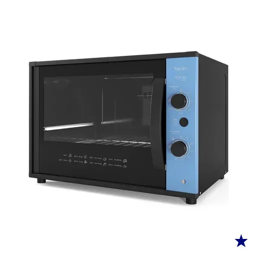 Forno Terim Elétrico Bancada Top 60 Collor Azul 60 Litros Azul, 220V