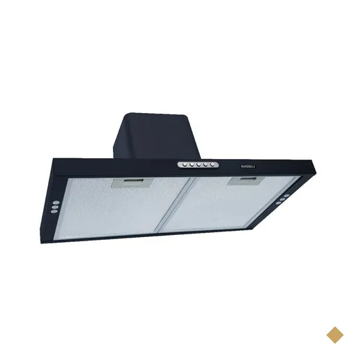 Depurador Nardelli Compact New Embutir Black 60 Cm