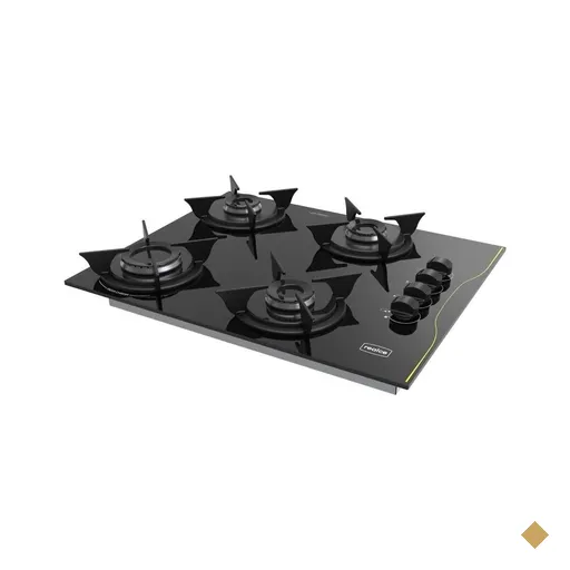 Cooktop 4 Bocas a Gás Realce Bivolt CR224 Preto