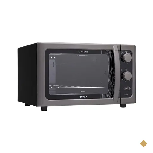 Forno de Bancada Elétrico Dako Supreme Titanium 44 Litros com Grill dourador…