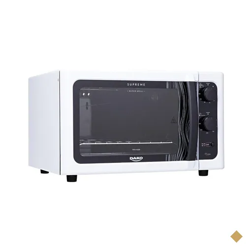 Forno de bancada elétrico Dako Supreme Branco 44 litros com grill dourador -…