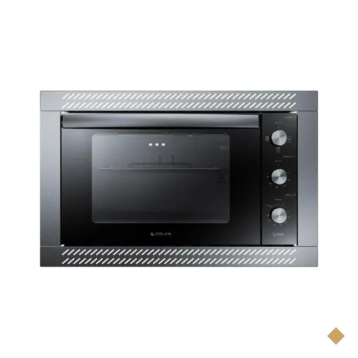 Forno de Embutir Elétrico Preto 44L com Grill e Timer Atlas U Top 220V