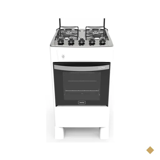 Fogão 4 Bocas a Gás Acendimento Automático Realce Bivolt CR209 Branco
