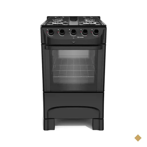 Fogão Mueller  4 Bocas com mesa esmaltada MFI4BC