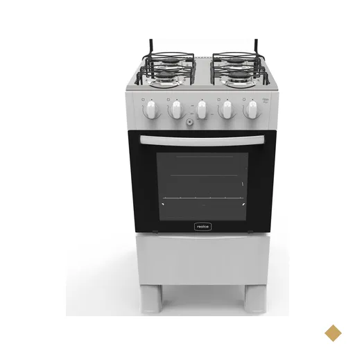 Fogão 4 Bocas a Gás Acendimento Automático Realce Bivolt CR201 Branco