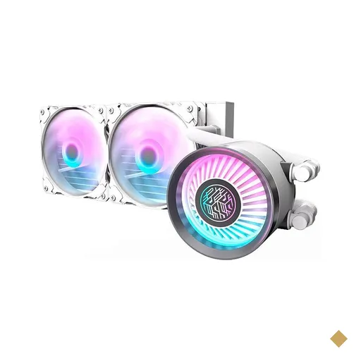 Water Cooler para Processador Aigo darkFlash Nebula DN 240 ARGB - Branco