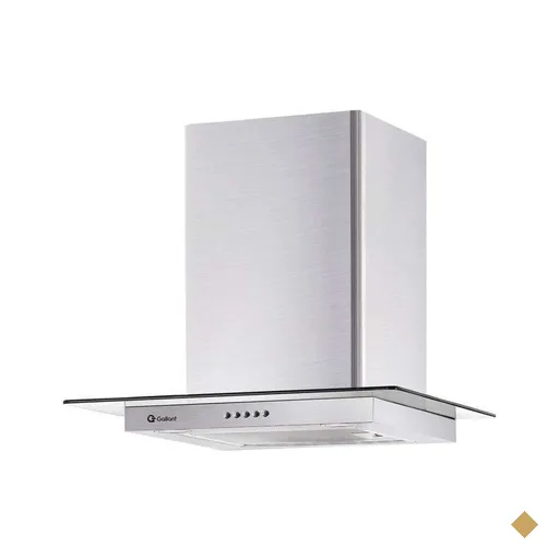 Coifa Parede Gallant Venezia Vidro Reto Inox 60cm