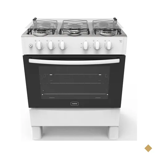Fogão 5 Bocas a Gás Acendimento Automático Realce Bivolt CR204 Branco
