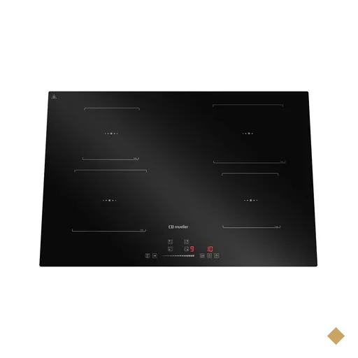 Cooktop Mueller 4 Bocas de Indução com Superturbo MCN4BL 220V