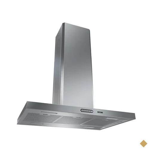 Coifa Ilha 90cm Retangular Fogatti - 220V