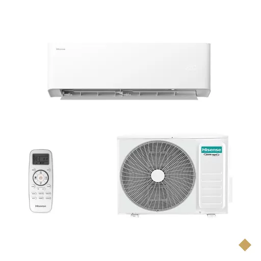 Ar Condicionado Split Hi Wall Inverter Hisense Hi-Efficiency  9000 Btus Frio…