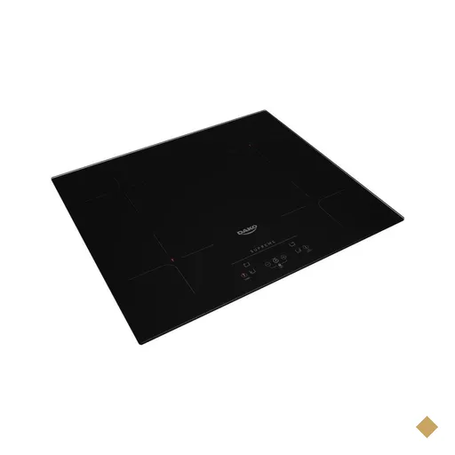 Cooktop de Indução 4 Bocas Preto com Trava de Segurança Dako Supreme 220V