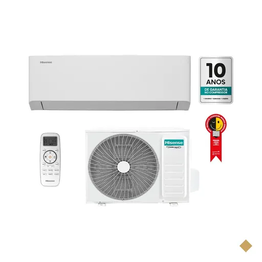 Ar Condicionado Split Hi Wall - Inverter R-32 - 9.000 BTUs - Quente/Frio - 220V…